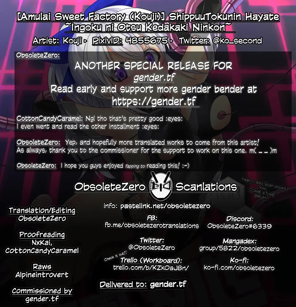 [Kouji] ShippuuTokunin Hayate ~Ingoku ni Otsu Kedakaki Ninkon~ | Elite Gale Ninja: Hayate ~Noble Shinobi Spirit Falling into Lewd Hell~ Fhentai - Page 36