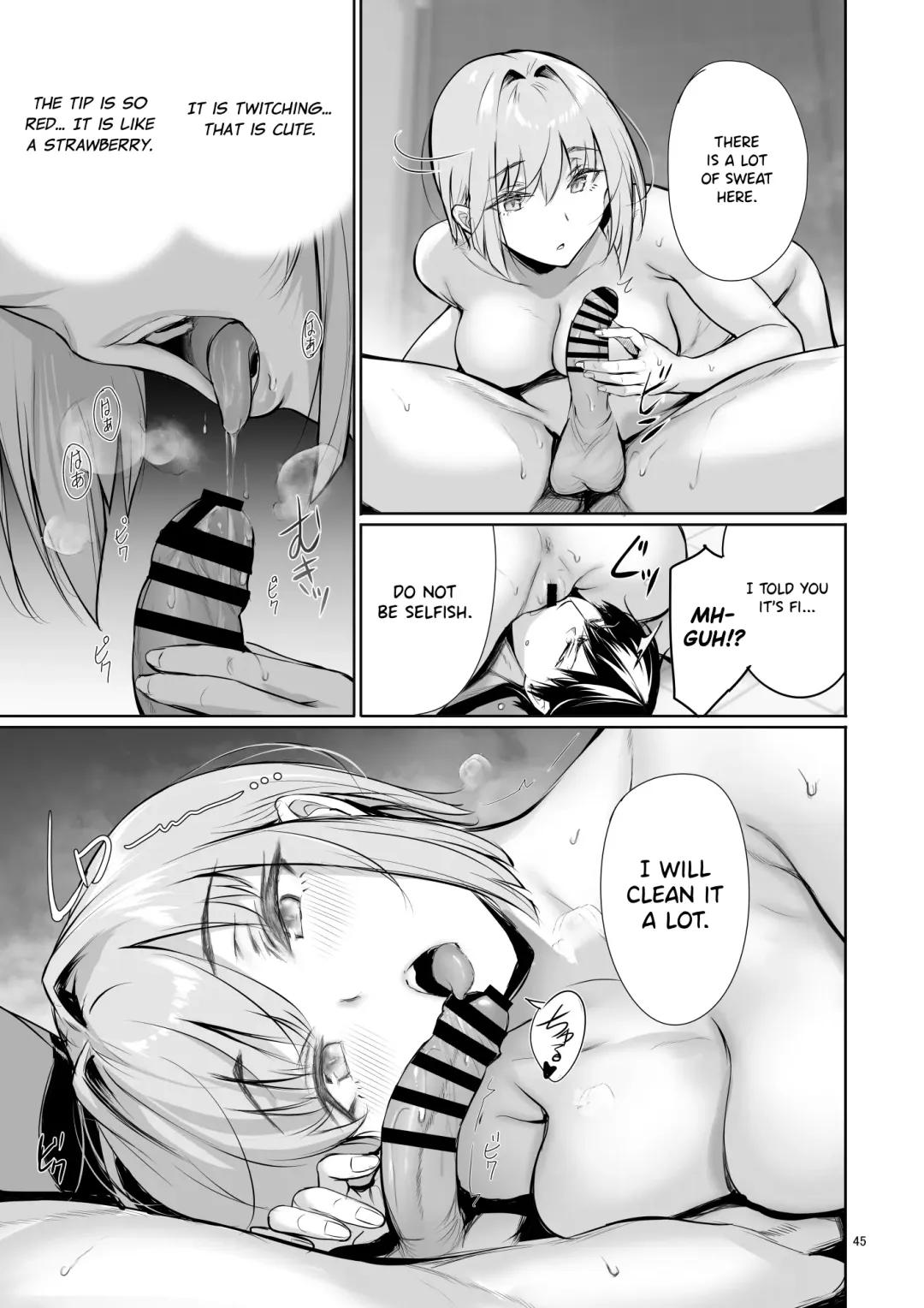 [Gentsuki] Homestay-chu no Doitsu Musume ga Issho ni Furo ni Haitte Kuru Wake | The Reason Why a German Girl Takes a Bath Together With Me on Her Homestay Fhentai - Page 45