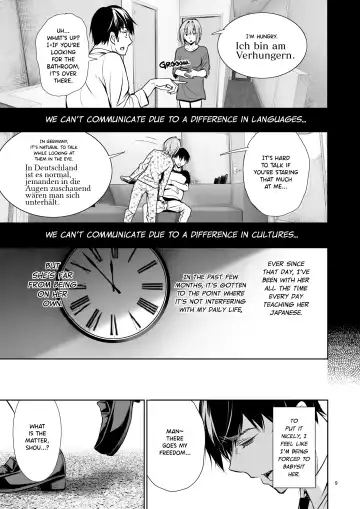 [Gentsuki] Homestay-chu no Doitsu Musume ga Issho ni Furo ni Haitte Kuru Wake | The Reason Why a German Girl Takes a Bath Together With Me on Her Homestay Fhentai - Page 9