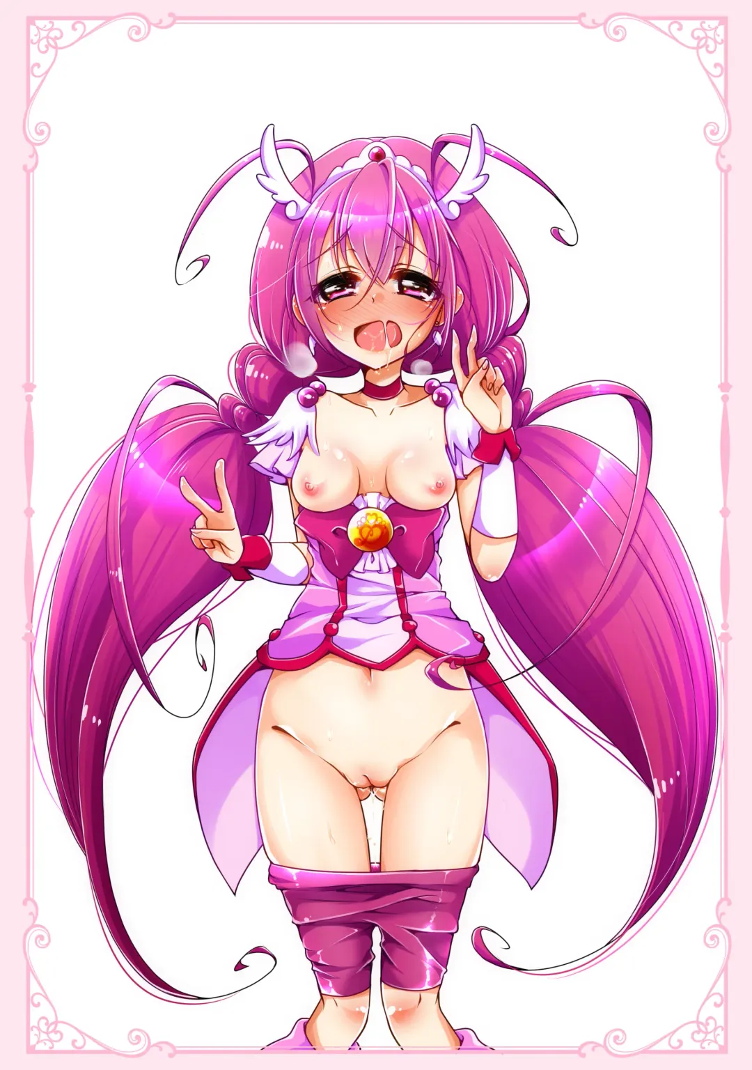 [Miyanoyuki] Cure Toro! Soushuuhen ~PreCure ni Torogao Sasete Mita~ Fhentai - Page 37