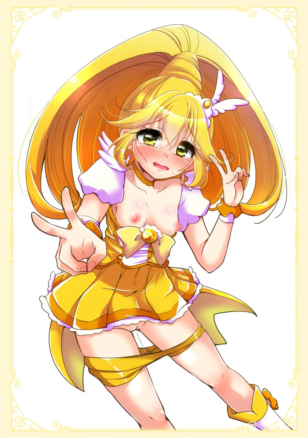 [Miyanoyuki] Cure Toro! Soushuuhen ~PreCure ni Torogao Sasete Mita~ Fhentai - Page 40