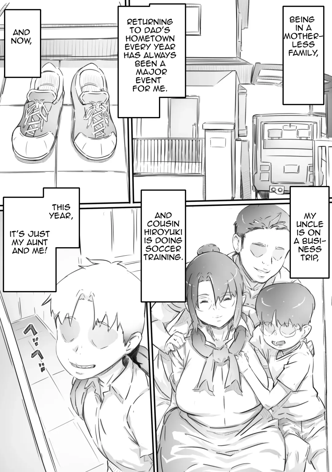 [Hirekatsu] Nao-kun, Oba-san to Sex Suru | Nao Has Sex with His Aunt Fhentai - Page 7