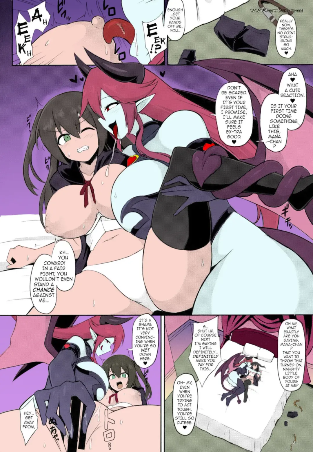 [Ikameshi] Les Inma no Inmon Kairaku Choukyou | A Lesbian Succubus's Lust Crest Pleasure Training Fhentai.net - Page 5