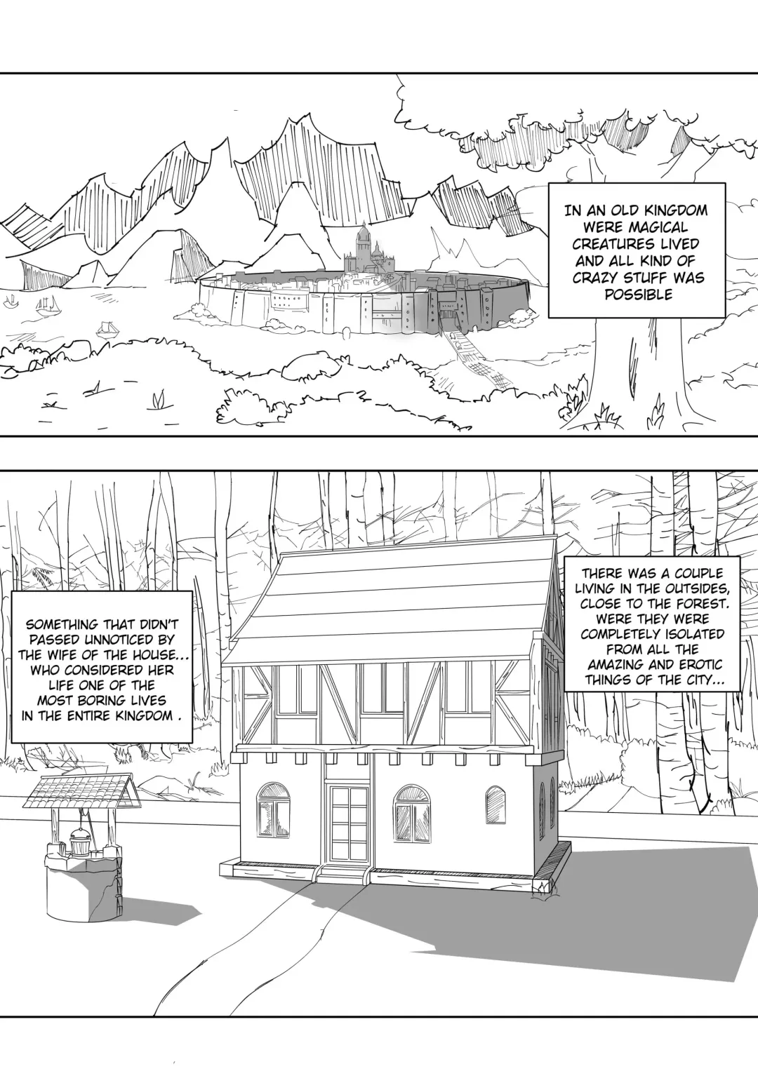 [Ello] Horny wife and Orc Fhentai - Page 1