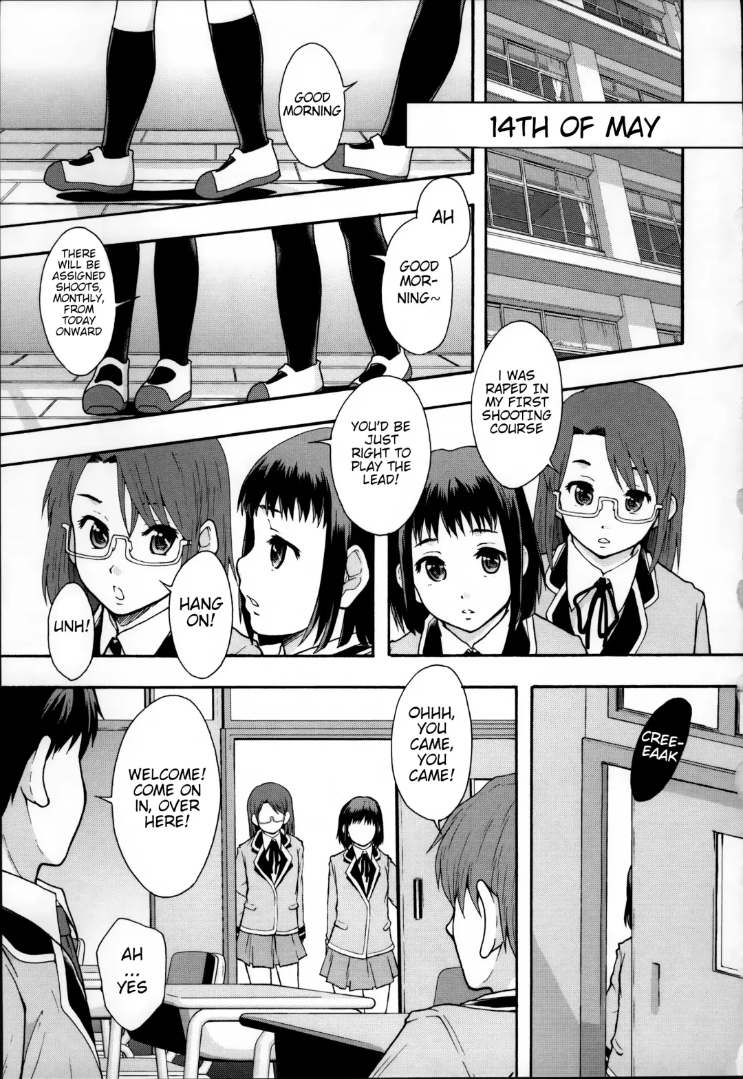 [Mayonnaise.] Anoko No Class Wa AV ka Ch. 1 | Will be a Porno Star! Ch. 1 (decensored) Fhentai - Page 21