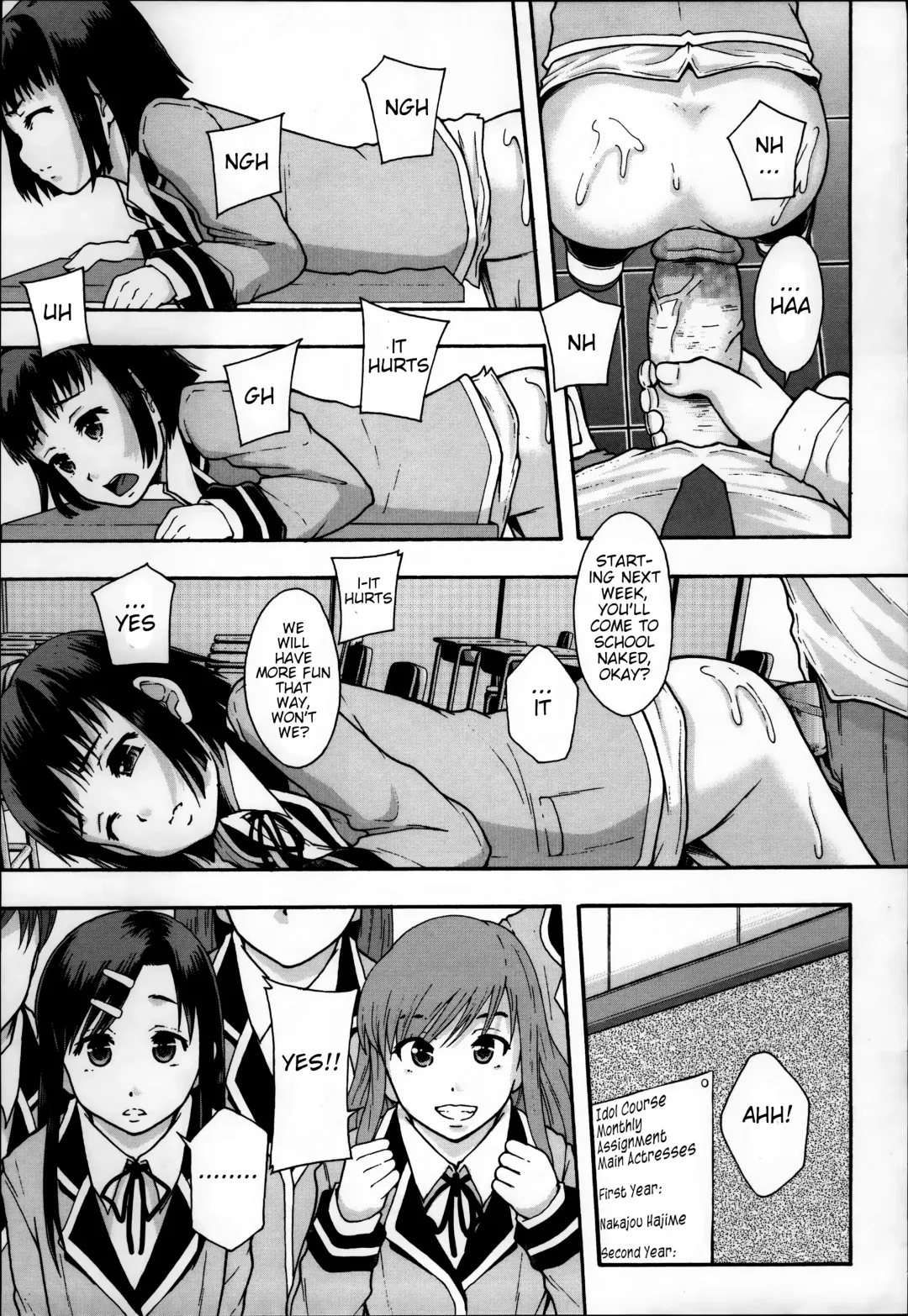 [Mayonnaise.] Anoko No Class Wa AV ka Ch. 1 | Will be a Porno Star! Ch. 1 (decensored) Fhentai - Page 25