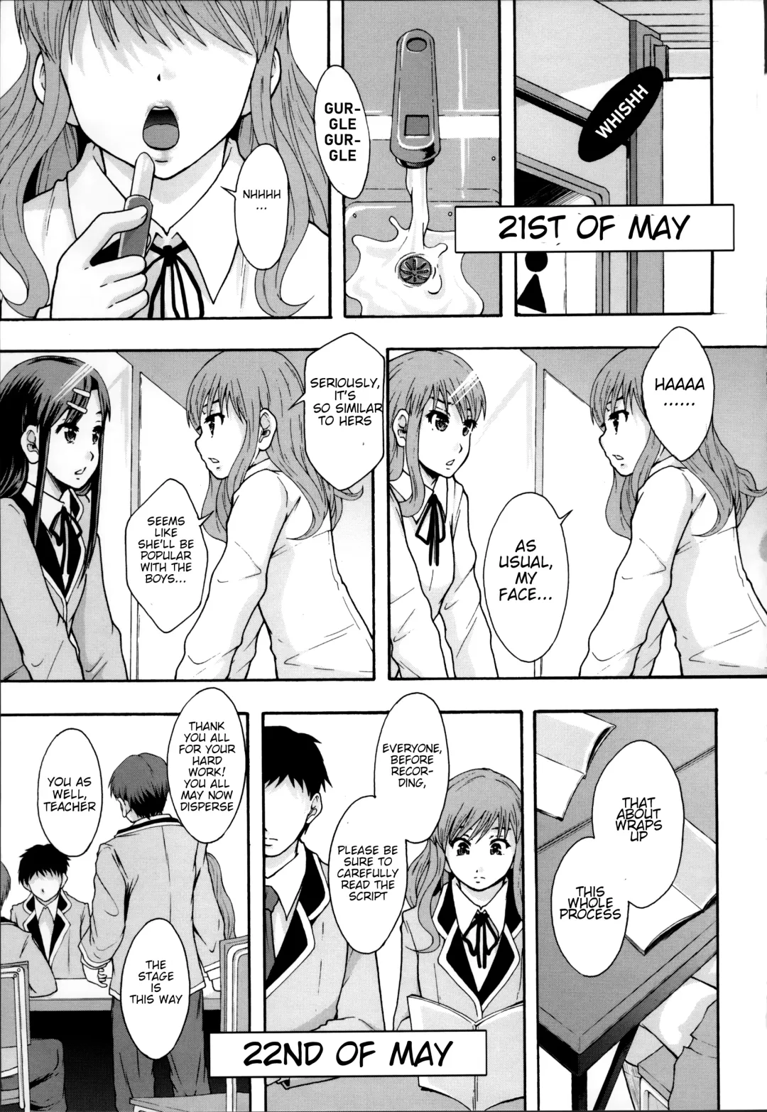[Mayonnaise.] Anoko No Class Wa AV ka Ch. 1 | Will be a Porno Star! Ch. 1 (decensored) Fhentai - Page 27