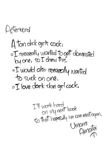 [Aimaitei Umami] Futanari Kyokon Kuro Gal ni Gyaku Anal Fukujuu Saserareru nante... | I Would Never Get Dominated and Pegged by a Tan Gal With a Huge Cock! (decensored) Fhentai - Page 23