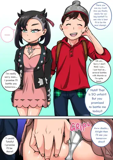 [Juna Juna Juice] Pokémon Sword Shield Victor x Marnie - Fhentai.net