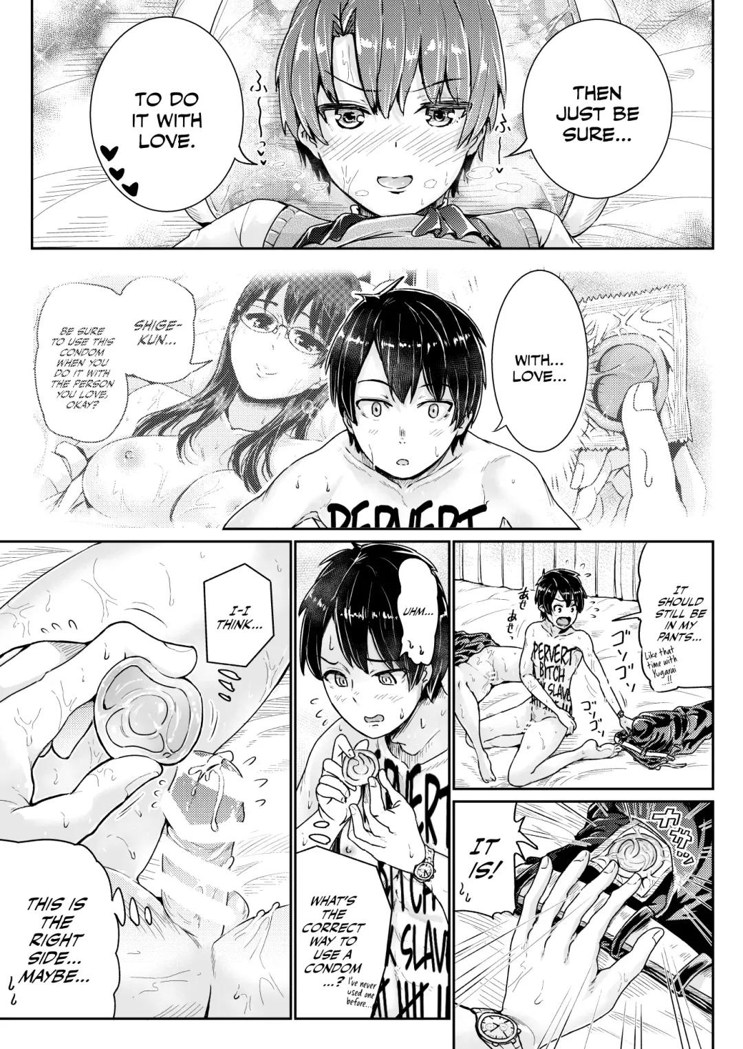 [Tomihero] Doutei no Ore o Yuuwaku suru Ecchi na Joshi-tachi!? 14 | Perverted girls are seducing me, a virgin boy!? 14 Fhentai - Page 6