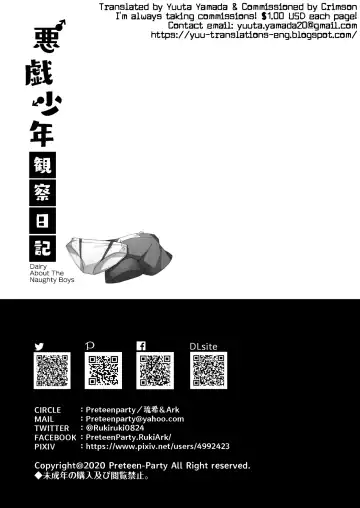 [Ruki] Itazura Shounen Kansatsu Nikki - Dairy About The Naughty Boys Fhentai - Page 30