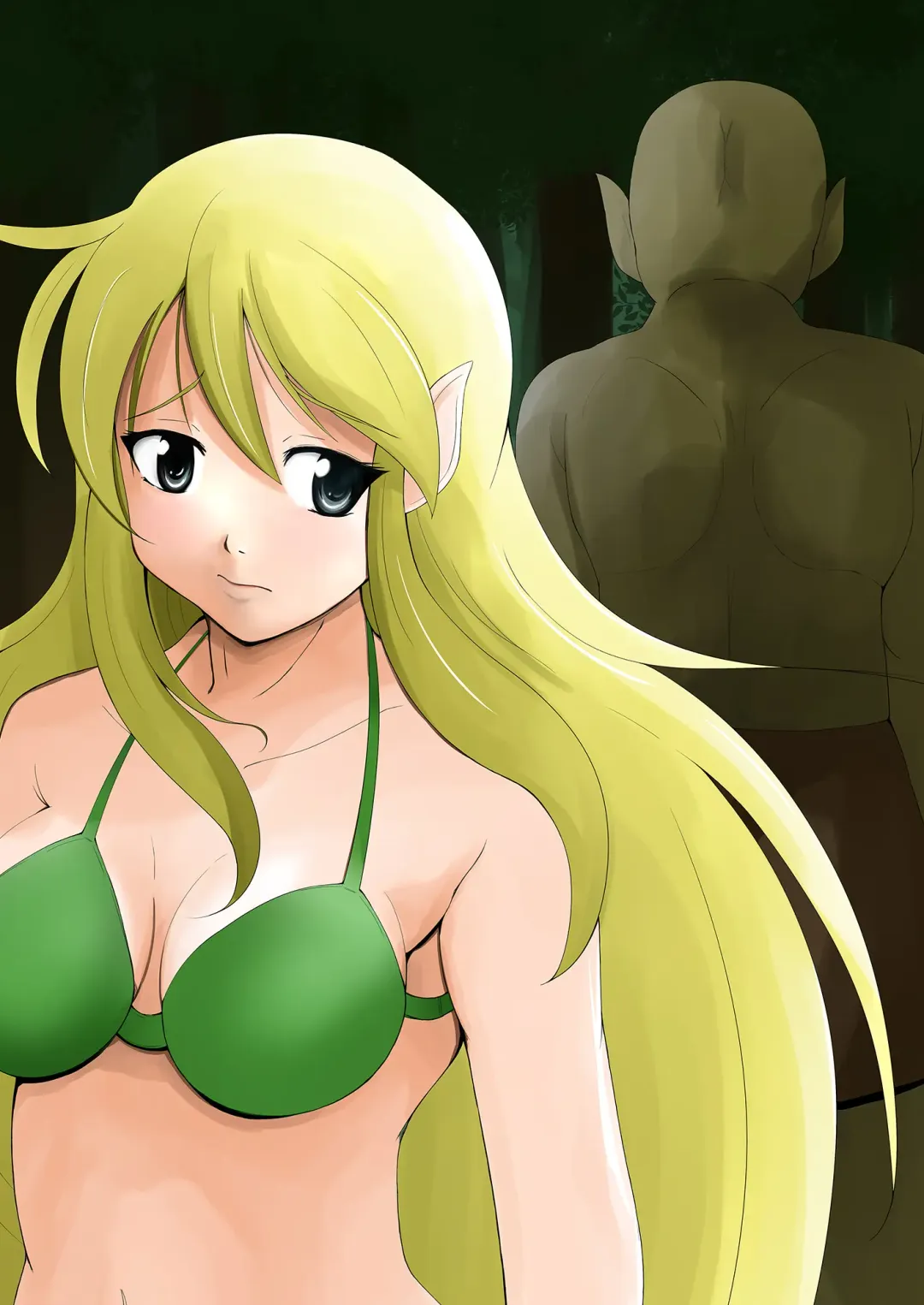 [Iwashita] Elf to Orc no Irekawari Dark Bon | Elf and Orc Replacement Dark Book Fhentai - Page 2