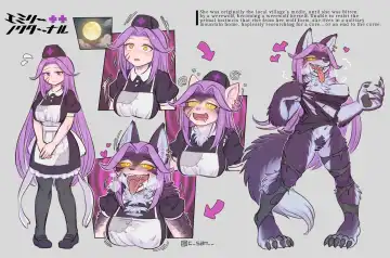 [Mokushi] Pharmacist Wolf Lady | Wolf TF Manga - Fhentai.net