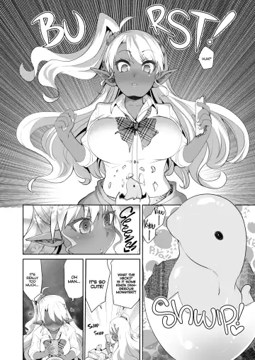 [Kouki Kuu] JK Dark Elf Shokushu o Kau! | Dark Elf Schoolgirl Raises Tentacles (decensored) Fhentai - Page 3