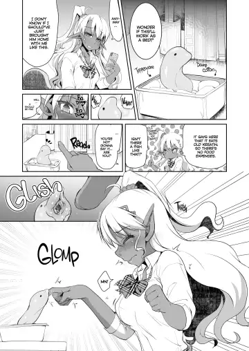 [Kouki Kuu] JK Dark Elf Shokushu o Kau! | Dark Elf Schoolgirl Raises Tentacles (decensored) Fhentai - Page 4