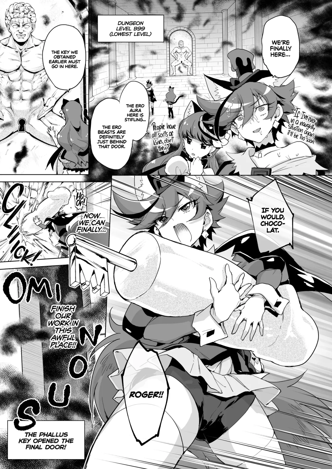 [Mucha] JK Cure VS Ero Trap Dungeon | JK Cures VS an Ero Trap Dungeon (decensored) Fhentai - Page 24