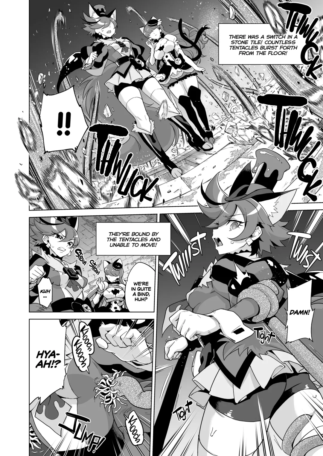 [Mucha] JK Cure VS Ero Trap Dungeon | JK Cures VS an Ero Trap Dungeon (decensored) Fhentai - Page 5