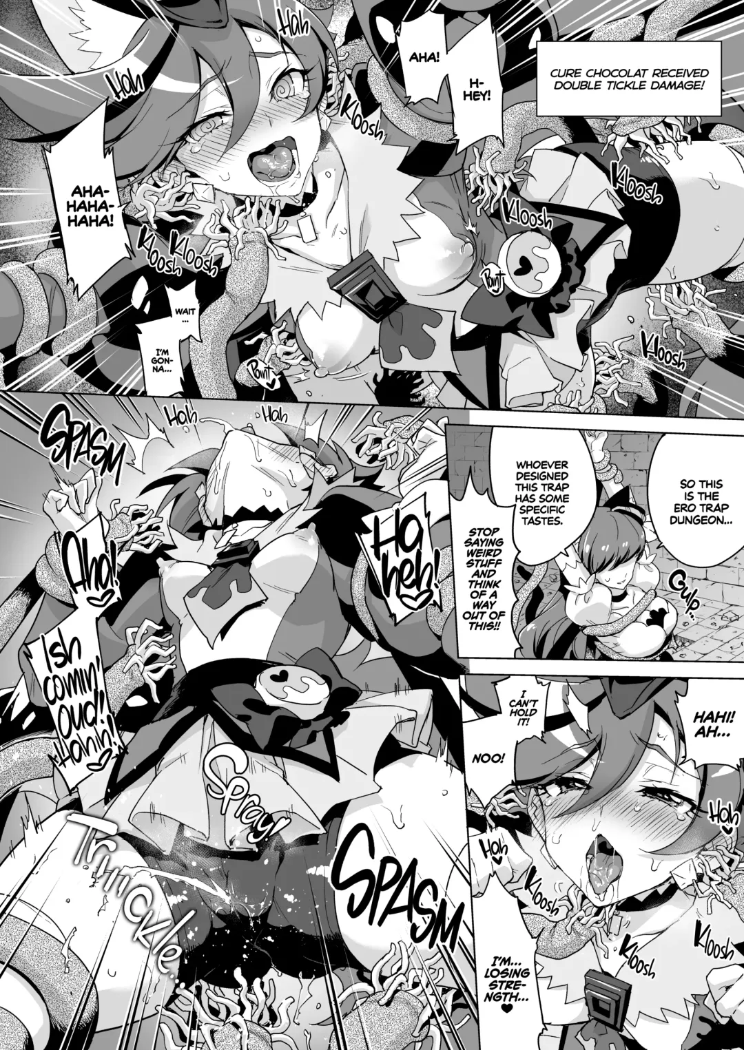 [Mucha] JK Cure VS Ero Trap Dungeon | JK Cures VS an Ero Trap Dungeon (decensored) Fhentai - Page 7