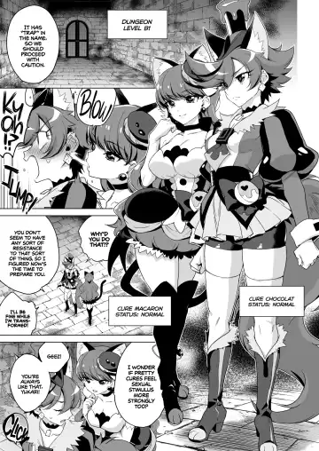 [Mucha] JK Cure VS Ero Trap Dungeon | JK Cures VS an Ero Trap Dungeon (decensored) Fhentai - Page 4