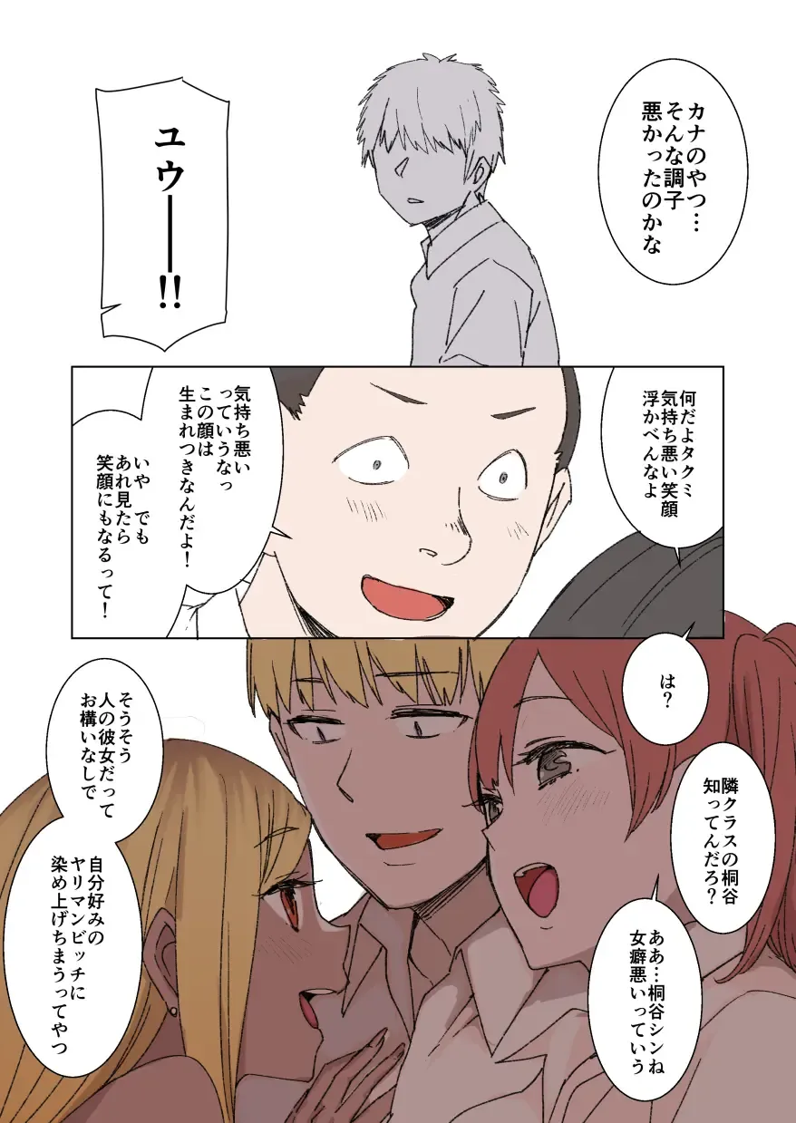 [Kusayarou] 100-nichigo ni Netorareru Kanojo Fhentai - Page 8