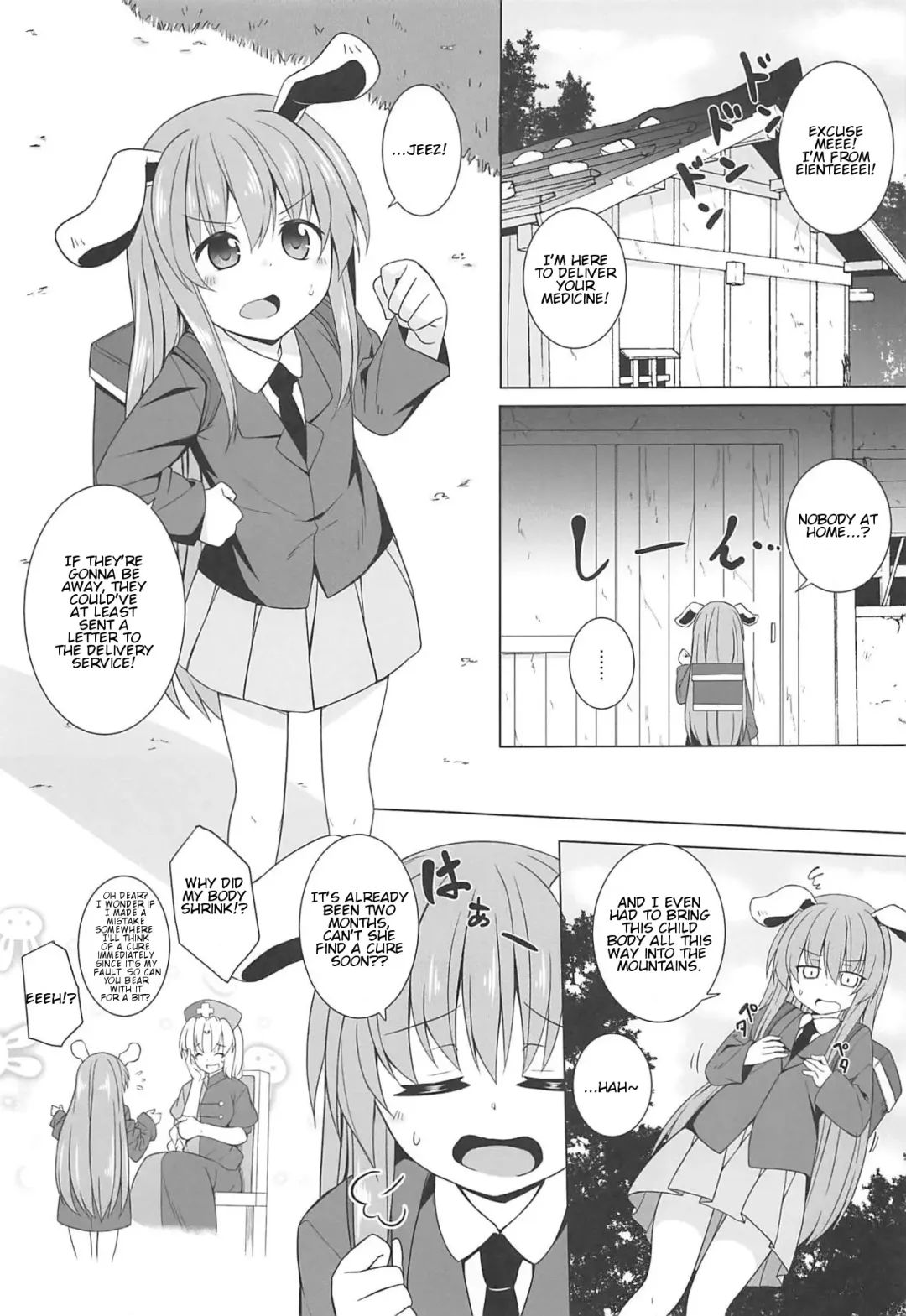 [Kazawa] Tsukito Haramiki Udonge Kankin Haramase | Moon Rabbit Pregnancy Records - Udonge's Conception in Captivity Fhentai - Page 2