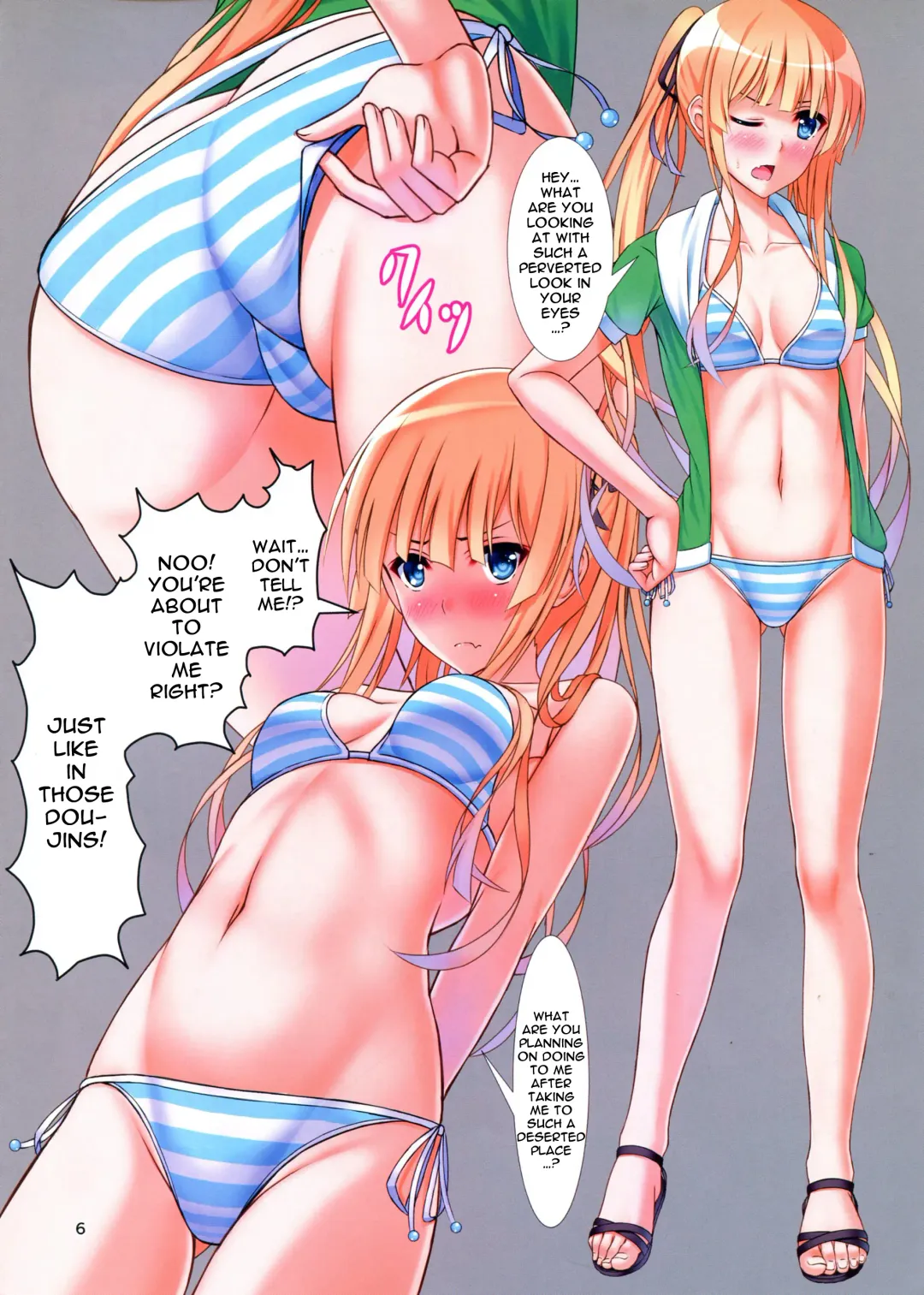 [Shirouzu Myuuta] blessing summer!! Fhentai - Page 6