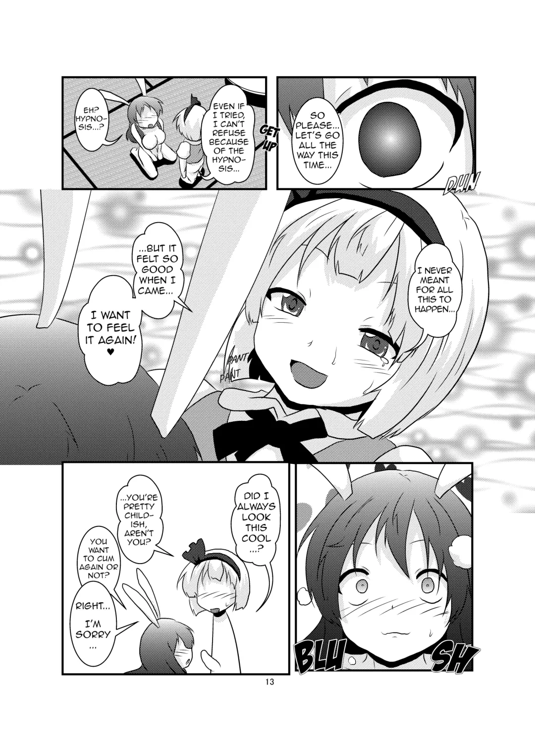 [Mikaduki Neko] Gyokuto ga Hanjin de Hanjin ga Gyokuto de | Reisen Becomes Youmu and Youmu Becomes Reisen Fhentai.net - Page 13