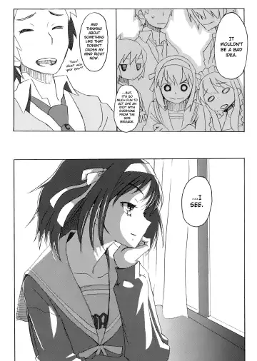 [Yoshida On] Suzumiya Haruhi no Fukuon, Matawa Genzai Fhentai - Page 21