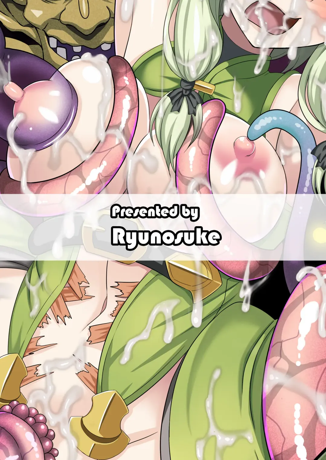 [Ryunosuke] GOBLIN'S RAPER!  anvil elf gangbang tentacles - She swung the waist to goblins. Fhentai - Page 24