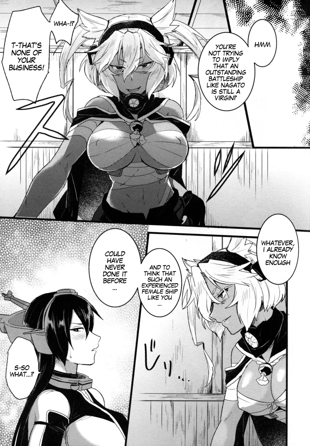 [Ikeshita Maue] Musashi x Nagato Anthology "Beast Emotion" Ch. 1 (decensored) Fhentai - Page 11
