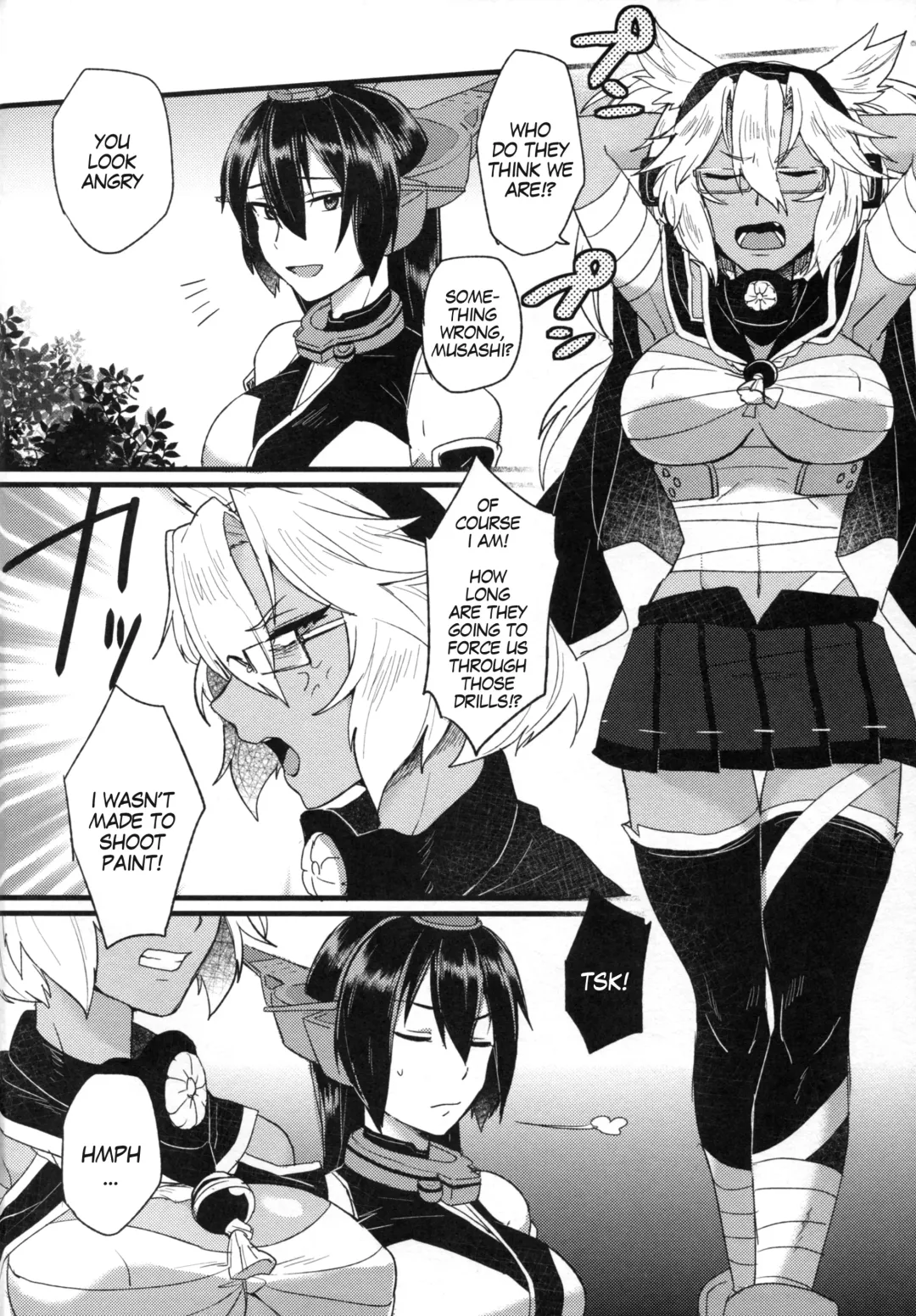 [Ikeshita Maue] Musashi x Nagato Anthology "Beast Emotion" Ch. 1 (decensored) Fhentai - Page 40