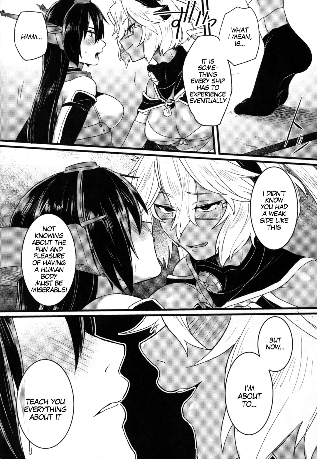 [Ikeshita Maue] Musashi x Nagato Anthology "Beast Emotion" Ch. 1 (decensored) Fhentai - Page 46