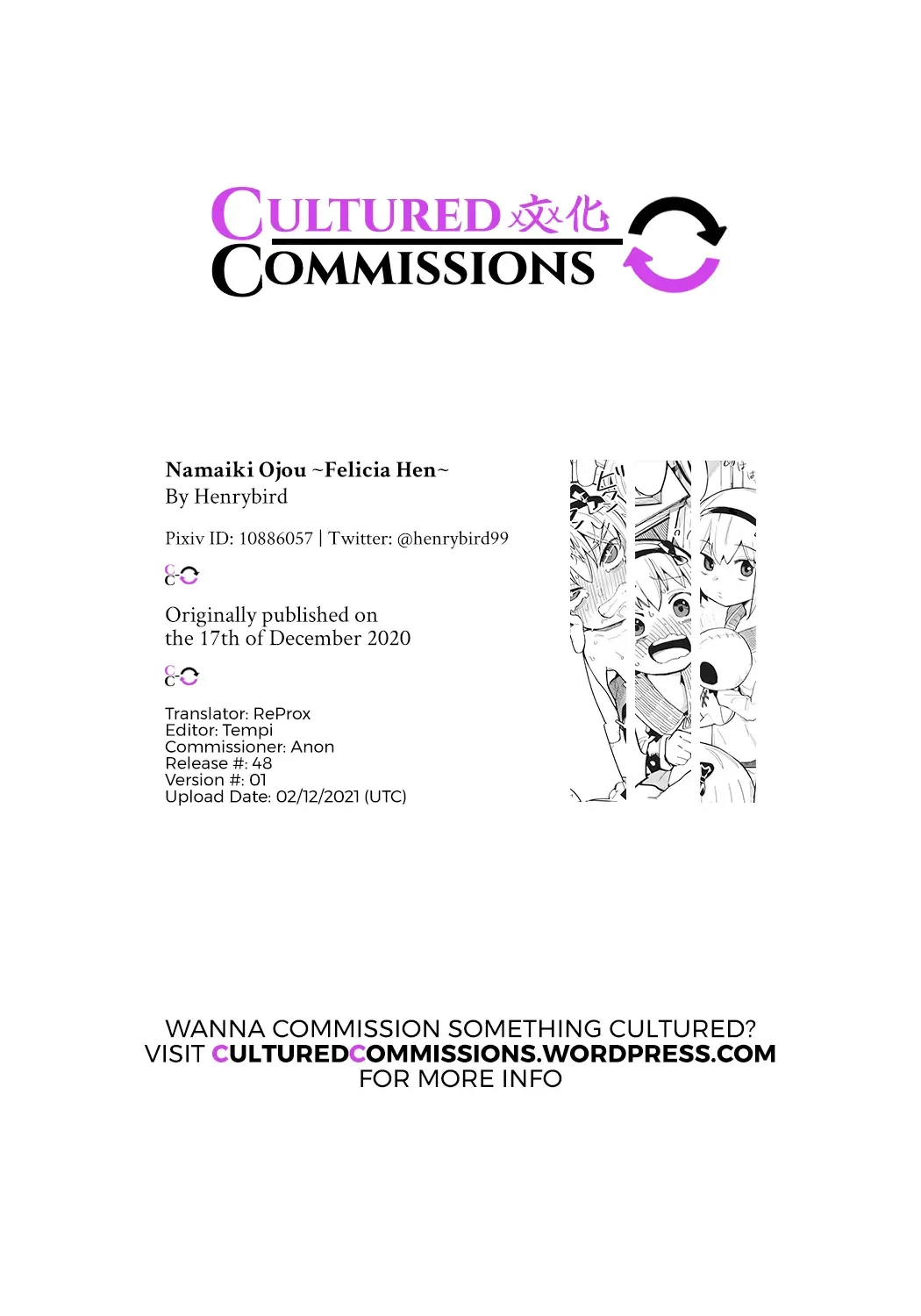 [Henrybird] Namaiki Ojou ~Felicia Hen~ | Cheeky Rich Brats  ~Felicia Chapter~ Fhentai - Page 23