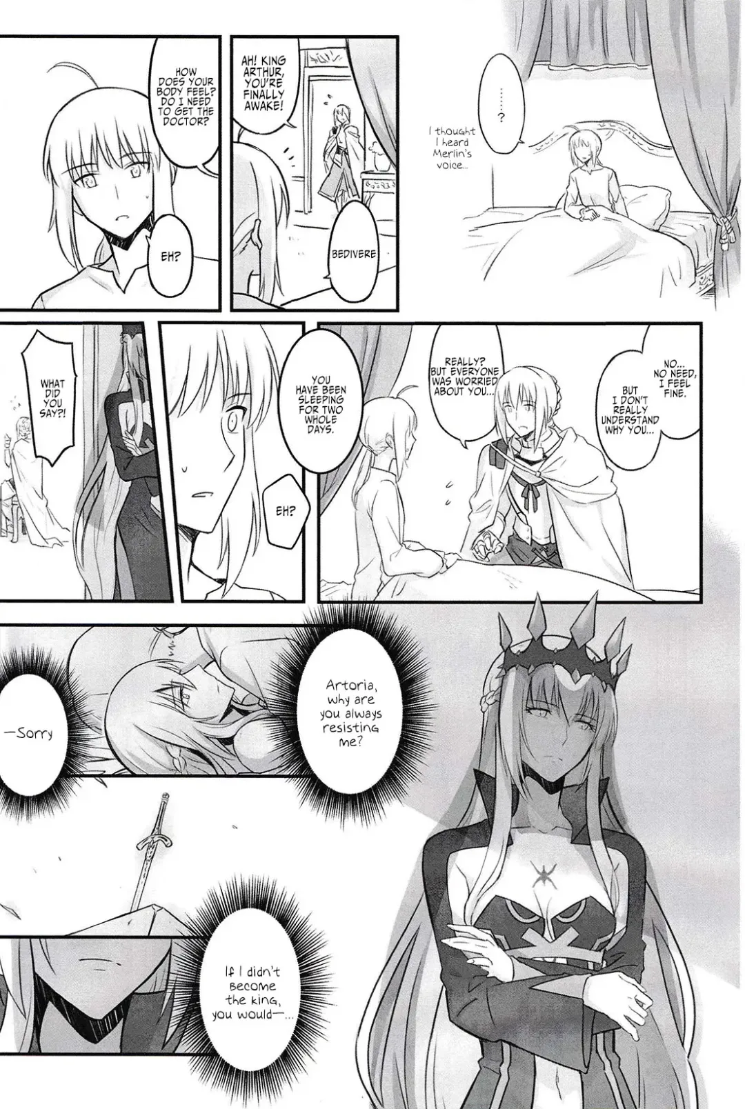 [Yohchi] Fate Fanbook #1 Artoria x Morgan Fhentai - Page 19