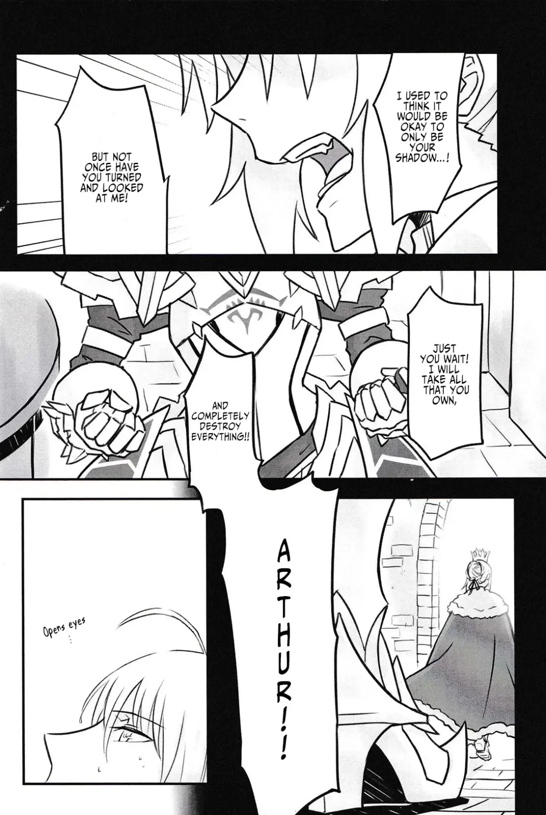 [Yohchi] Fate Fanbook #1 Artoria x Morgan Fhentai - Page 3