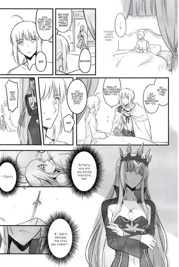 [Yohchi] Fate Fanbook #1 Artoria x Morgan Fhentai - Page 19