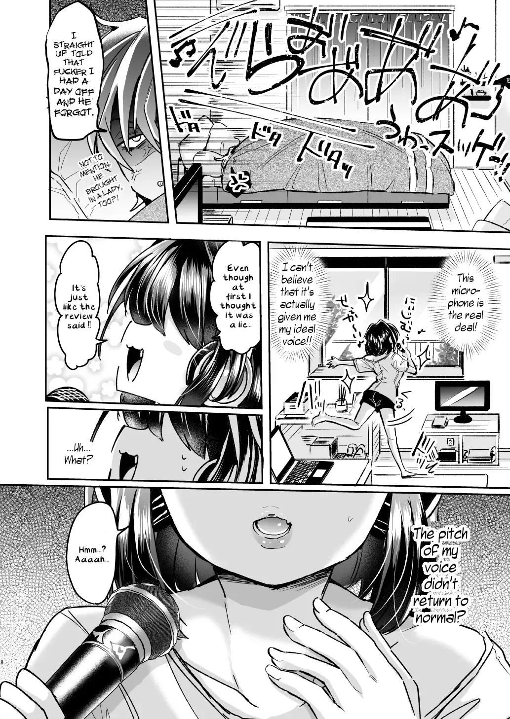 [Kamiya Zuzu] Utai Tekute Trans Conversion ~Daigakusei A no Baai~ | I Wanted to Sing ~ Trans Conversion "The Case of College Student A"~ Fhentai - Page 8