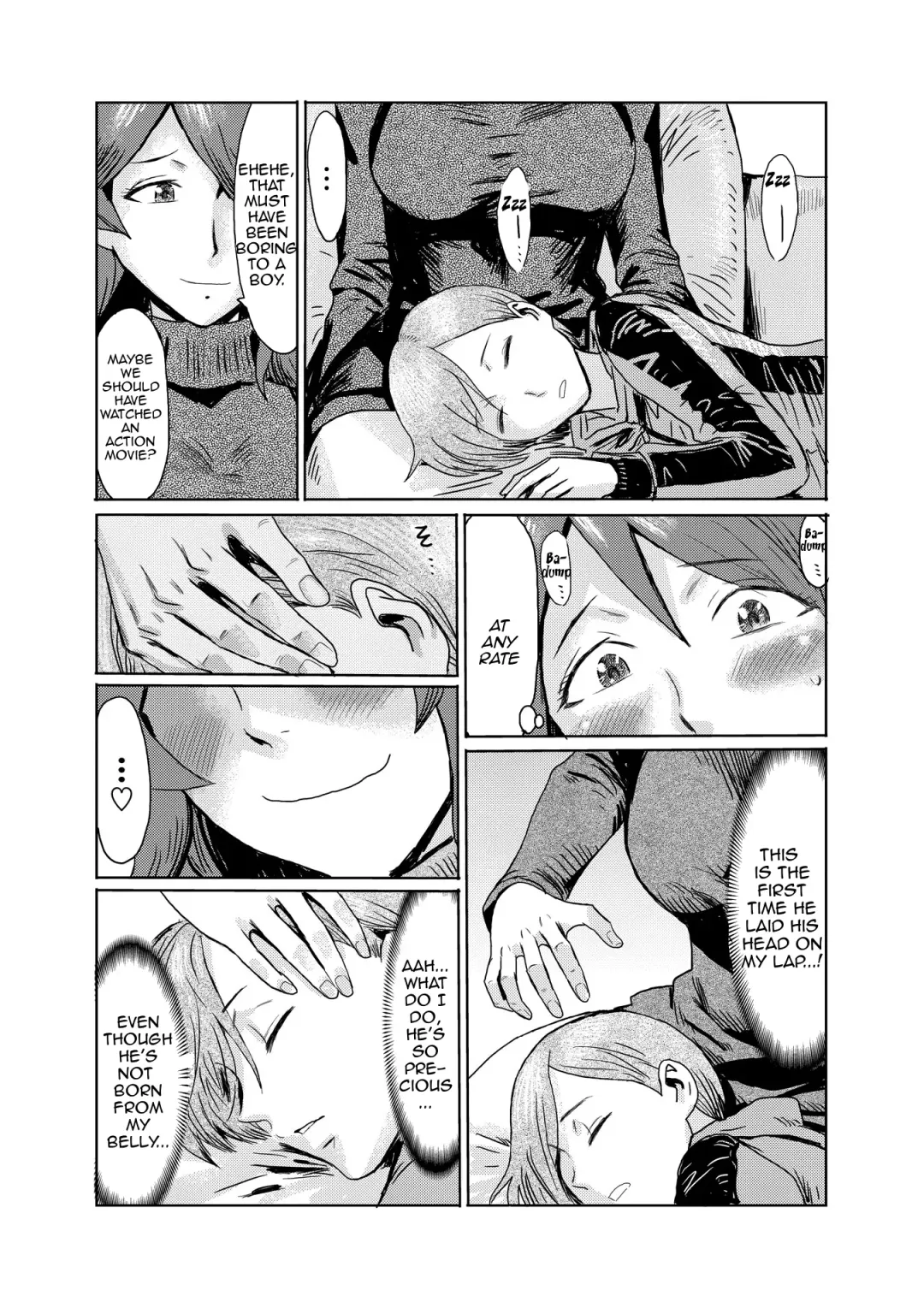 [Kuroiwa Menou] Gibo Ochi 1 | Fallen Stepmother 1 Fhentai - Page 4