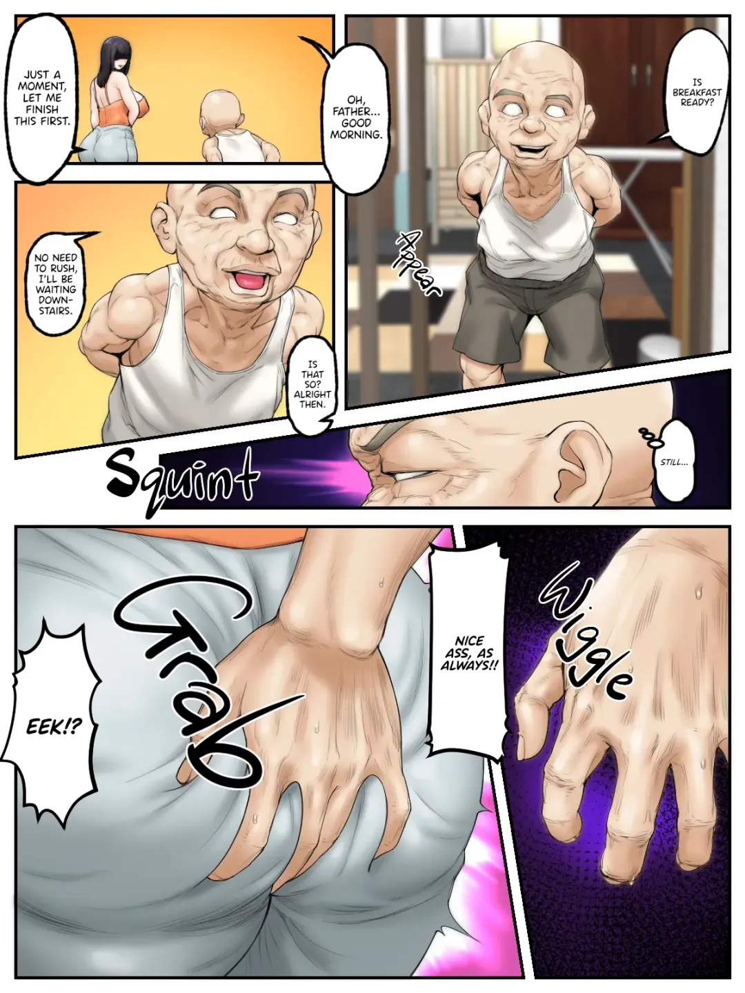 [Daruguxwa] Gifu Netorare ~Mekakure Bakunyuu Hitozuma Makie Dounyuu Hen~ | Stepfather Netorare ~Introducing Makie, the Huge-titted Wife with the Hidden eyes~ Fhentai - Page 4