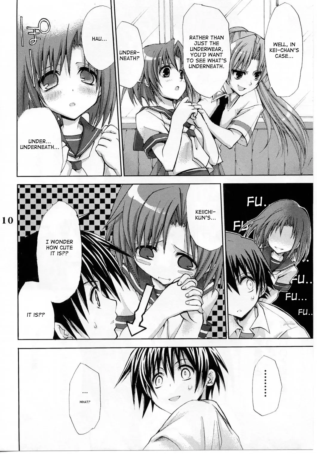 [Takumi Na Muchi] Higurashi no Koe to Kimi to | The voices of the cicadas and you Fhentai - Page 8
