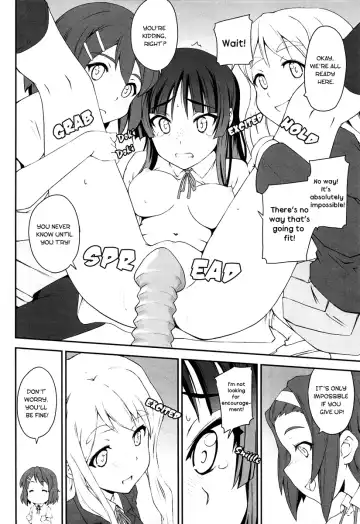 [Mutsuki Ginji] Mio Dukushi | Mio Bares All Fhentai - Page 13