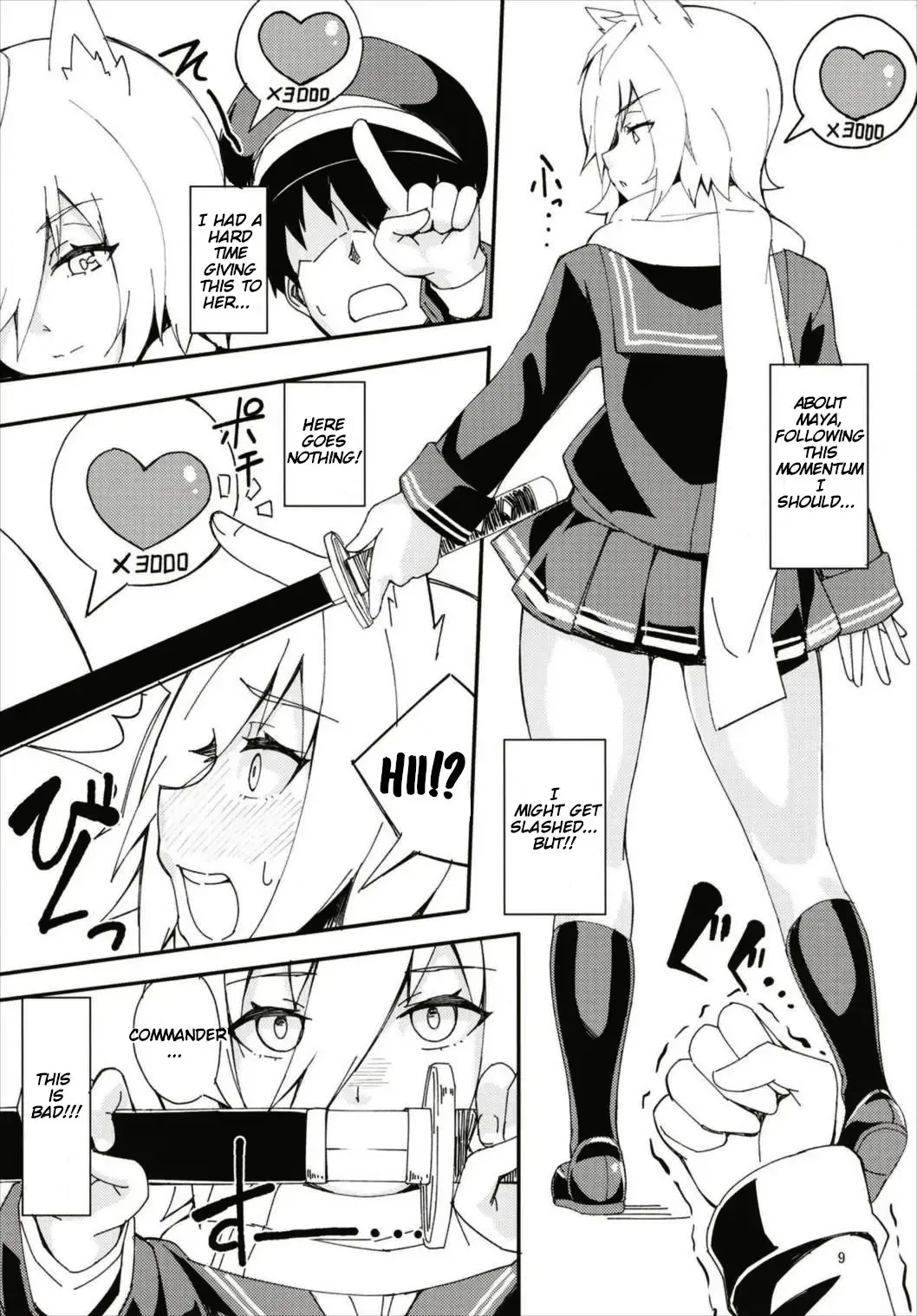 [Mocco] Hood, Maya no Koukando ga Agari Sugita. | Hood and Maya's affection has risen too much. Fhentai.net - Page 9