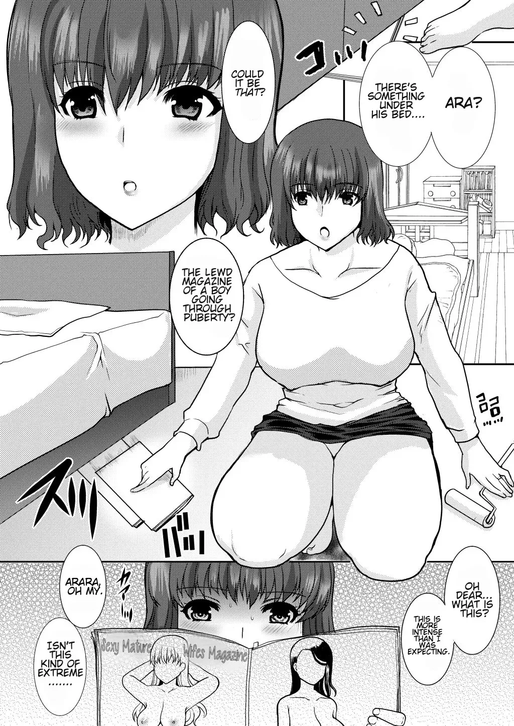 [Hatoya Mameshichi] Nikushokukei Okaa-san wa Kirai desu ka? | Do You Dislike Your Carnivorous Mother? Fhentai - Page 3