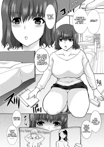 [Hatoya Mameshichi] Nikushokukei Okaa-san wa Kirai desu ka? | Do You Dislike Your Carnivorous Mother? Fhentai - Page 3