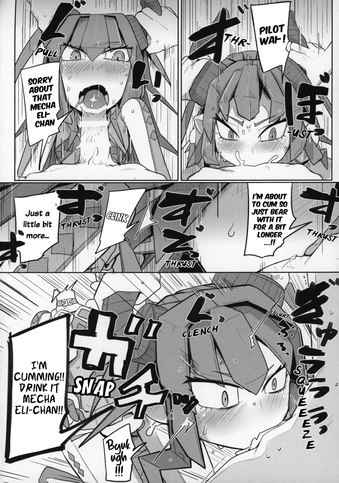 [Henoeno] Koisuru Mecha Eli-chan to Josou Master | Lovestruck Mecha Eli-chan and Her Cross-dressing Master Fhentai.net - Page 17