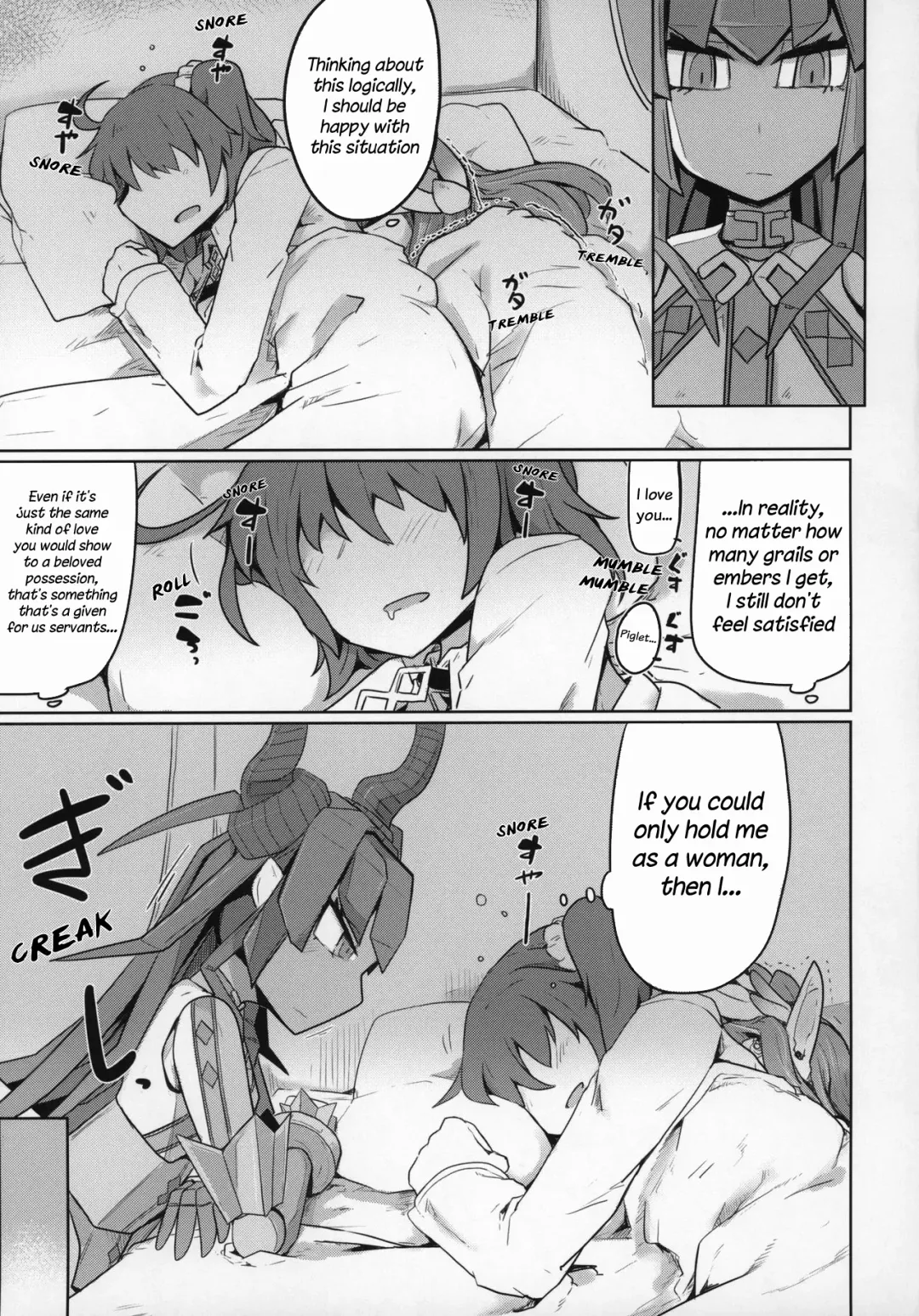 [Henoeno] Koisuru Mecha Eli-chan to Josou Master | Lovestruck Mecha Eli-chan and Her Cross-dressing Master Fhentai.net - Page 4