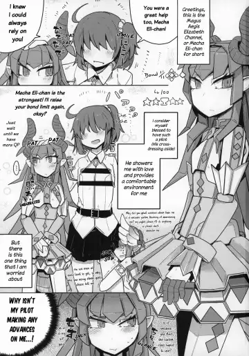 [Henoeno] Koisuru Mecha Eli-chan to Josou Master | Lovestruck Mecha Eli-chan and Her Cross-dressing Master Fhentai.net - Page 2