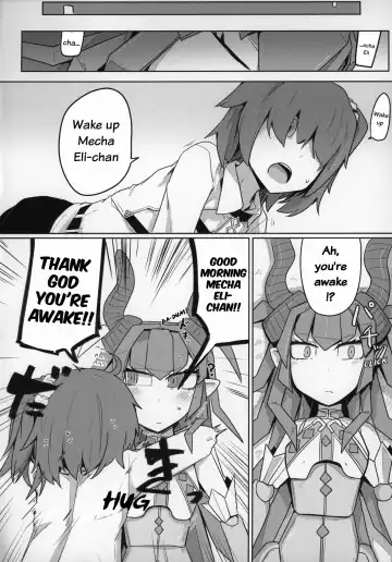 [Henoeno] Koisuru Mecha Eli-chan to Josou Master | Lovestruck Mecha Eli-chan and Her Cross-dressing Master Fhentai.net - Page 5