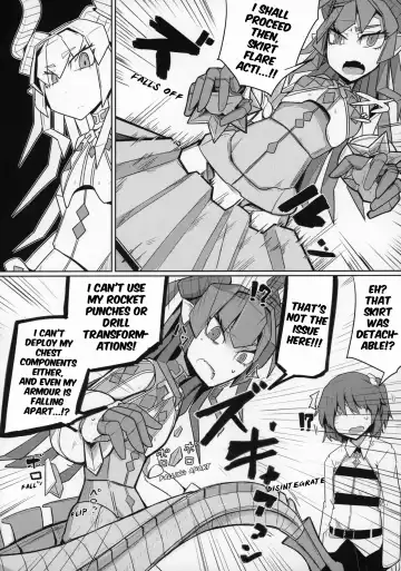 [Henoeno] Koisuru Mecha Eli-chan to Josou Master | Lovestruck Mecha Eli-chan and Her Cross-dressing Master Fhentai.net - Page 7