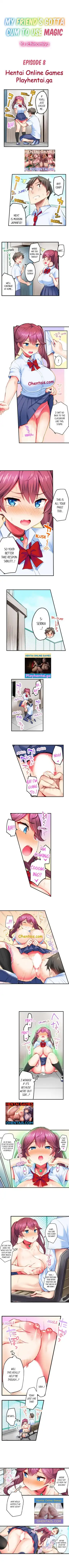 [Ichinomiya Yuu] My Friend's Gotta Cum to Use Magic Ch. 5-9 Fhentai.net - Page 9